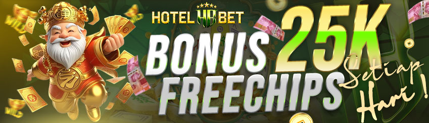 BONUS FREECHIPS 25K SETIAP HARI