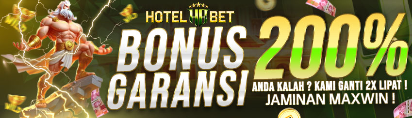 BONUS GARANSI KEKALAHAN 200%