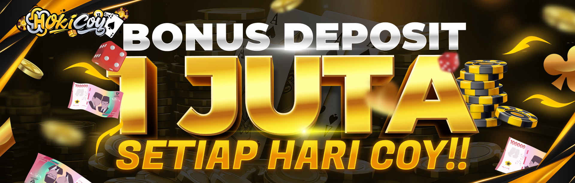 BONUS HINGGA 1 JUTA SETIAP HARI